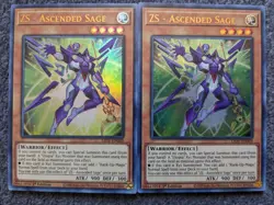 YUGIOH X2 ZS - ASCENDED SAGE 1ST EDITION ULTRA RARE#LIOV-EN003 NM - Image 1