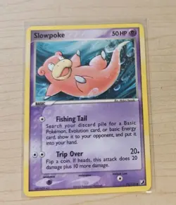 Pokemon TCG Slowpoke 72/115 Unseen Forces Regular Mint Card - Image 1