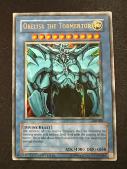 Yu-Gi-Oh! Obelisk the Tormentor (VLP) (Ultra Rare) GBI-002 Duel Monsters Promo - Image 1