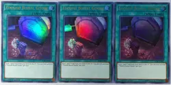 Yugioh 3x Foolish Burial Goods BLRR-EN095 Ultra Rare 1st Edition NM Playset - Image 2