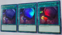 Yugioh 3x Foolish Burial Goods BLRR-EN095 Ultra Rare 1st Edition NM Playset - Image 5