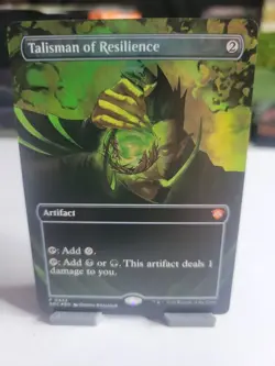 Talisman of Resilience (Borderless) Commander: Secrets of Strixhaven Foil #432 - Image 1