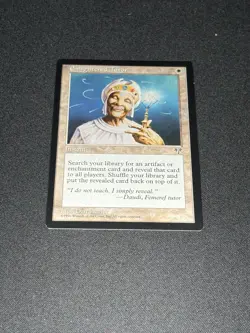 Magic: The Gathering Enlightened Tutor Mirage Regular White Rare 1996 Frazier - Image 4