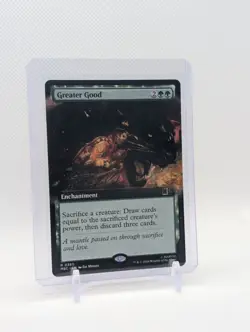 MTG - Greater Good - Extended Art Rare #380 - Commander: Marvel Super Heroes NM - Image 1