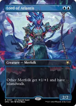 Lord of Atlantis (Borderless) [Special Guests] MTG - Image 1