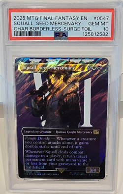 Magic the Gathering - Final Fantasy - Squall SeeD Mercenary #547 Surge - PSA 10 - Image 1