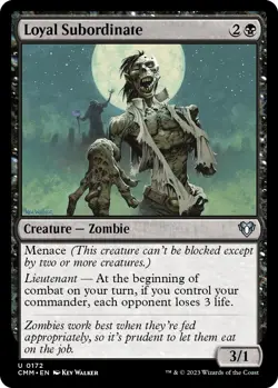 NM - Loyal Subordinate [CMM - 172] Commander Masters - Image 1