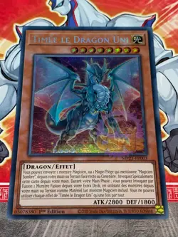 Carte Yu Gi Oh TIMEE LE DRAGON UNI MP23-FR003 - Image 1