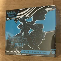 Pokemon TCG Black Bolt Elite Trainer Box ETB New Factory Sealed - Image 1