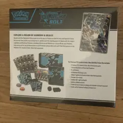 Pokemon TCG Black Bolt Elite Trainer Box ETB New Factory Sealed - Image 2