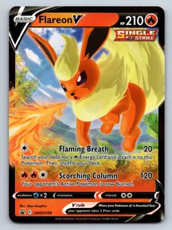 Flareon V SWSH149 - SWSH: Sword & Shield Promo Cards - NM - Pokemon TCG - Image 1