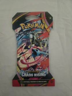 Pokemon TCG Chaos Rising Sleeved Booster Pack Art Set 4 Packs New Sealed - Image 5