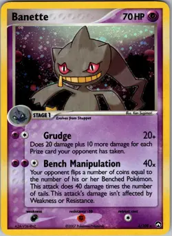 Banette 4/108 Holo Rare Power Keepers Pokemon Lightly Played - Image 1