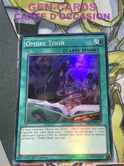 OCCASION Carte Yu Gi Oh OMBRE TOON DRL2-FR025 1ere edition - Image 1