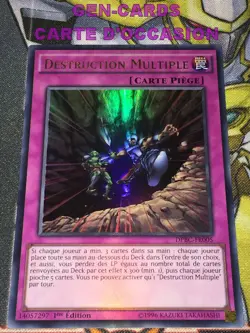 Occasion Carte Yu Gi Oh DESTRUCTION MULTIPLE DPBC-FR005 1ere edition - Image 1