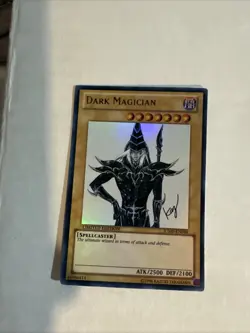 Dark Magician - SIGNED JUMP-EN049 Ultra Rare Limited Edition Yugioh Promos 2B3 - Image 1