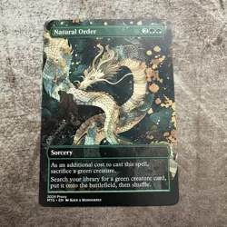 Natural Order - Custom Art MTG Magic The Gathering Playtest Card - Image 1
