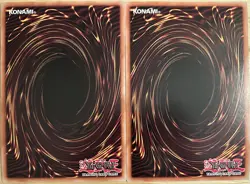 YuGiOh Card Jumbo Oversized Blue-Eyes White Dragon + Dark Magician Lot of 2 8x11 - Image 2