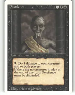 Pestilence - Revised Edition - MTG - Common - # - NM - Image 1