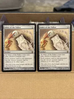 2x Ashes of the Fallen Saviors Of Kamigawa MTG Magic the Gathering Rare LP UP - Image 1