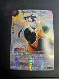 Dragon Ball Super CCG Kakarot Fate’s Dawning DB3-127 Foil Card NM - Image 1