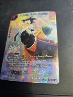 Dragon Ball Super CCG Kakarot Fate’s Dawning DB3-127 Foil Card NM - Image 2