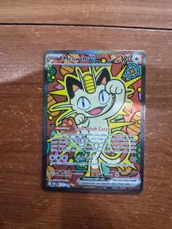 2026 Pokemon Meowth ex 121/088 Me03: Perfect Order Holo !! 🔥🔥 - Image 1