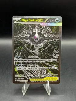 Mega Darkrai ex 116/084 Pokemon TCG Me05: Pitch Black Holo - Image 1