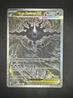 Mega Darkrai ex 116/084 Pokemon TCG Me05: Pitch Black Holo - Image 3