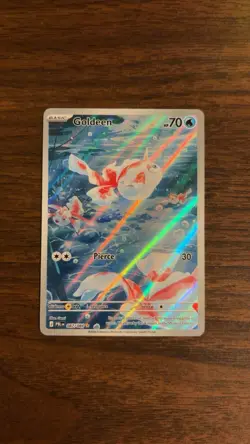 Pokemon TCG Goldeen Illustration Rare 087/084 Pitch Black IR Near Mint - Image 1