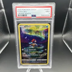 The Pokemon Company Keldeo Ultra Rare Full Art Holo GG07/GG70 EN 2023 PSA 9 - Image 1