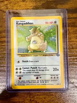 Kangaskhan Holo Jungle Set 5/64 Unlimited LP - Pokemon TCG - Image 1