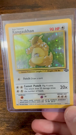 Kangaskhan Holo Jungle Set 5/64 Unlimited LP - Pokemon TCG - Image 2