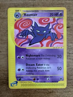 Haunter 80/165 - Expedition Base Set - Pokemon TCG - Vintage WOTC 2002 - NM - Image 1