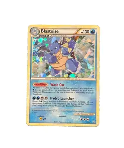 Pokemon TCG Blastoise Cracked Ice Holo Rare 13/95 Unleashed 2010 130HP MP/HP - Image 1