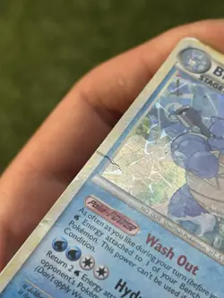 Pokemon TCG Blastoise Cracked Ice Holo Rare 13/95 Unleashed 2010 130HP MP/HP - Image 3
