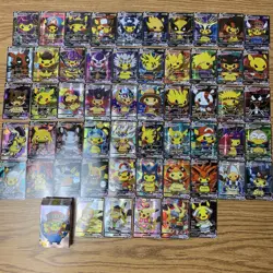Pikachu VCOS COMPLETE SET - 55x Pokemon Cards Cosplay Holo Full Art Alt Art Card - Image 1