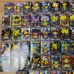 Pikachu VCOS COMPLETE SET - 55x Pokemon Cards Cosplay Holo Full Art Alt Art Card - Image 3