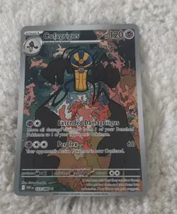 Pokemon TCG White Flare Cofagrigus 123/086 Illustration Rare English - Image 1