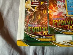 Pokemon SWORD SHIELD EVOLVING SKIES 3-PACK Blister Eiscue PROMO SEALED - Image 3