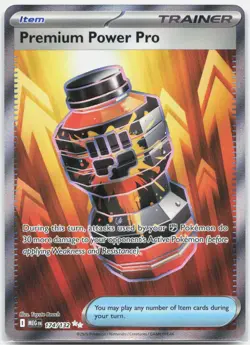 Premium Power Pro 174/132 Ultra Rare Mega Evolution Pokemon Holo Near Mint - Image 1