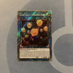 Yugioh! Hieratic Seal of the Heavenly Spheres RA02-EN039 Platinum Secret Rare - Image 1