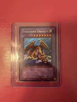 Konami Yu-Gi-Oh! TCG Thousand Dragon MRD-143 1st Ed Holo Rare LP - Image 5