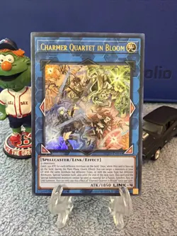 Yugioh! Charmer Quartet in Bloom BLZD-EN050 Ultra Rare 1st Ed - Image 1