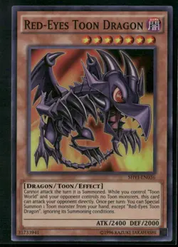 Shining Victories #SHVI-EN036 Red-Eyes Toon Dragon - Image 1