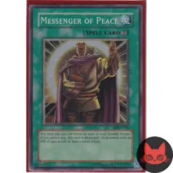 Yugioh Messenger of Peace MRL-E102 Super Rare MP - Image 1