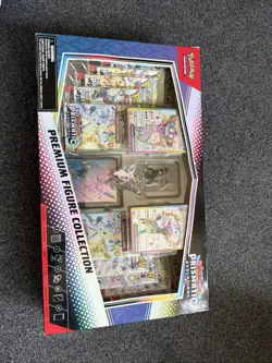 Pokemon TCG Prismatic Evolutions Premium Figure Collection Sealed Box - Image 1