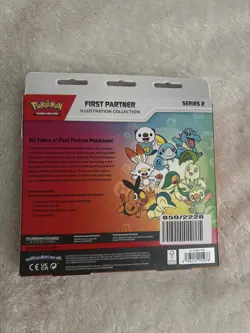 Pokemon TCG First Partner Illustration Collection Series 2 New Factory Sealed - Image 2