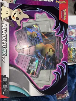 Pokemon Mimikyu EX Box Trading Card Game Set - Image 1
