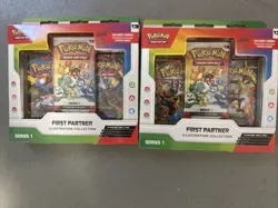 Pokemon TCG First Partner Illustration Collection - Series 1 - Sealed x2 - Image 1